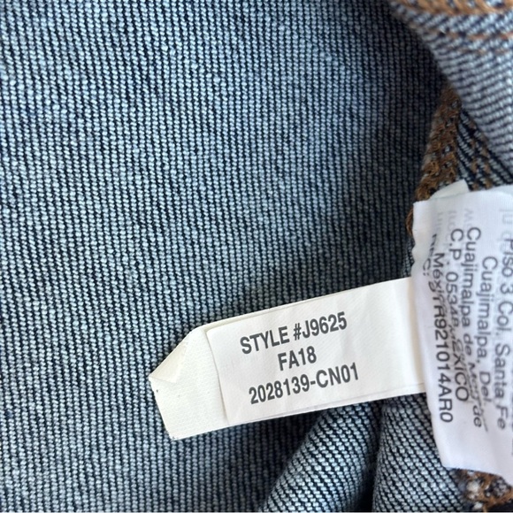 Madewell Stretch Denim A-Line Mini Skirt Button Front Dark Wash Retro Size 0 - Picture 11 of 11